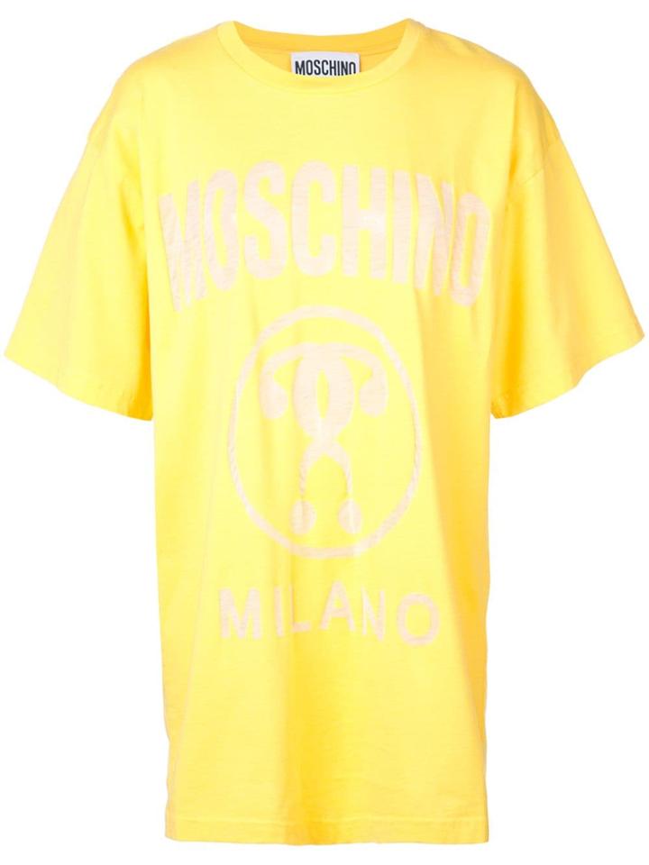 Moschino Logo T-shirt - Yellow