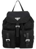 Prada Robot Studded Backpack - Black