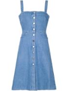 Stella Mccartney 'linda' Denim Dress, Women's, Size: 42, Blue, Cotton/spandex/elastane