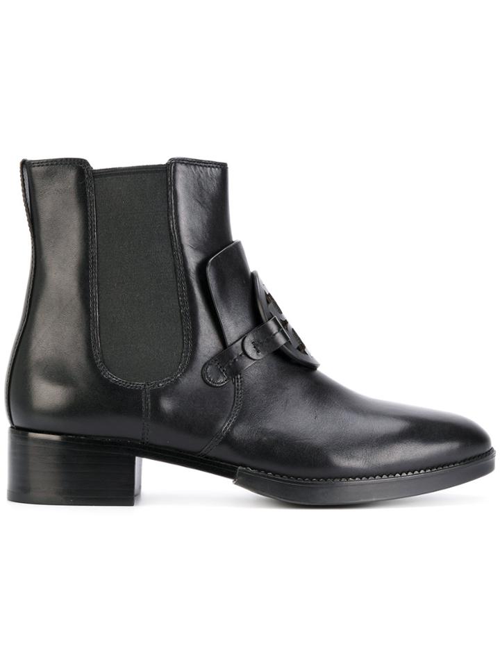 Tory Burch Miller Chelsea Booties - Black