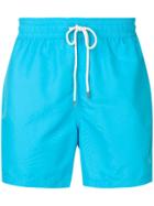 Polo Ralph Lauren Logo Swim Shorts - Blue