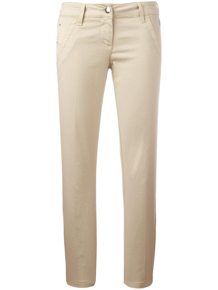 Jacob Cohen Chino Trousers, Women's, Size: 29, Nude/neutrals, Cotton/spandex/elastane