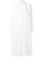 Jil Sander Long Shirt Dress - White