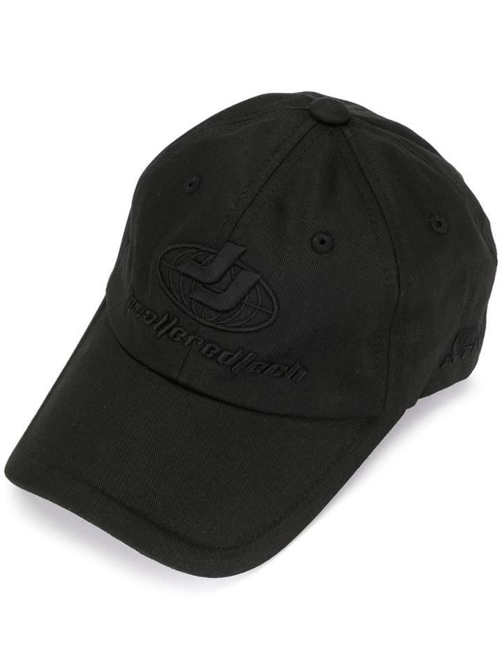 Juun.j Logo Embroidered Cap - Black