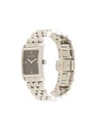 Etoile Rectangular Face Watch - Silver