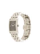 Etoile Rectangular Face Watch - Silver