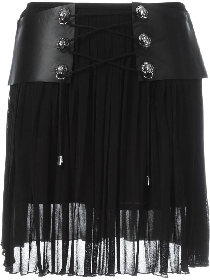 Versus Belted Mini Skirt