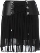 Versus Belted Mini Skirt