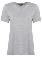 Andrea Bogosian Textured T-shirt, Women's, Size: P, Blue, Cotton