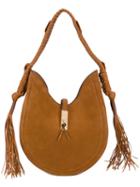 Altuzarra Braided Strap Hobo Bag, Women's, Brown, Leather