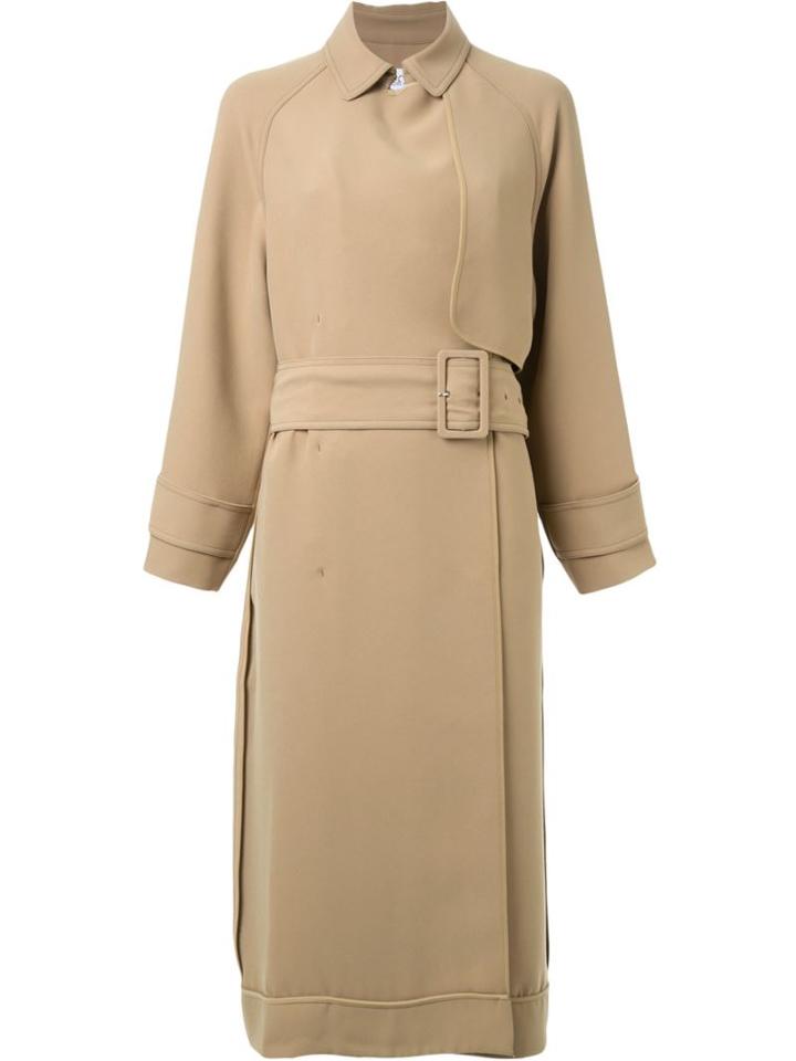 Le Ciel Bleu Piped Trench Coat