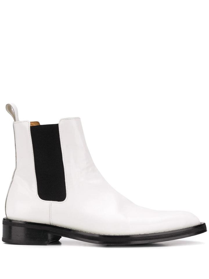 Ami Alexandre Mattiussi Chelsea Boot - White