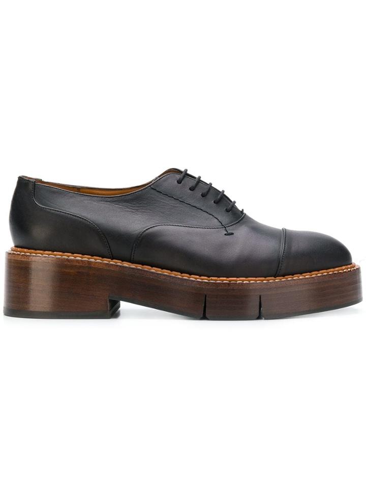 Clergerie Clergerie 308450 Black Leather/fur/exotic Skins->leather -