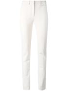 Maison Margiela - Slim Fit Tailored Trousers - Women - Cotton/polyamide/spandex/elastane - 40, Nude/neutrals, Cotton/polyamide/spandex/elastane