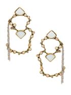 Camila Klein Madrepérola Earrings - Gold