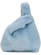Simonetta Ravizza Furrissima Tote Bag - Blue