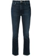 Mother The Midrise Dazzler Jeans - Blue