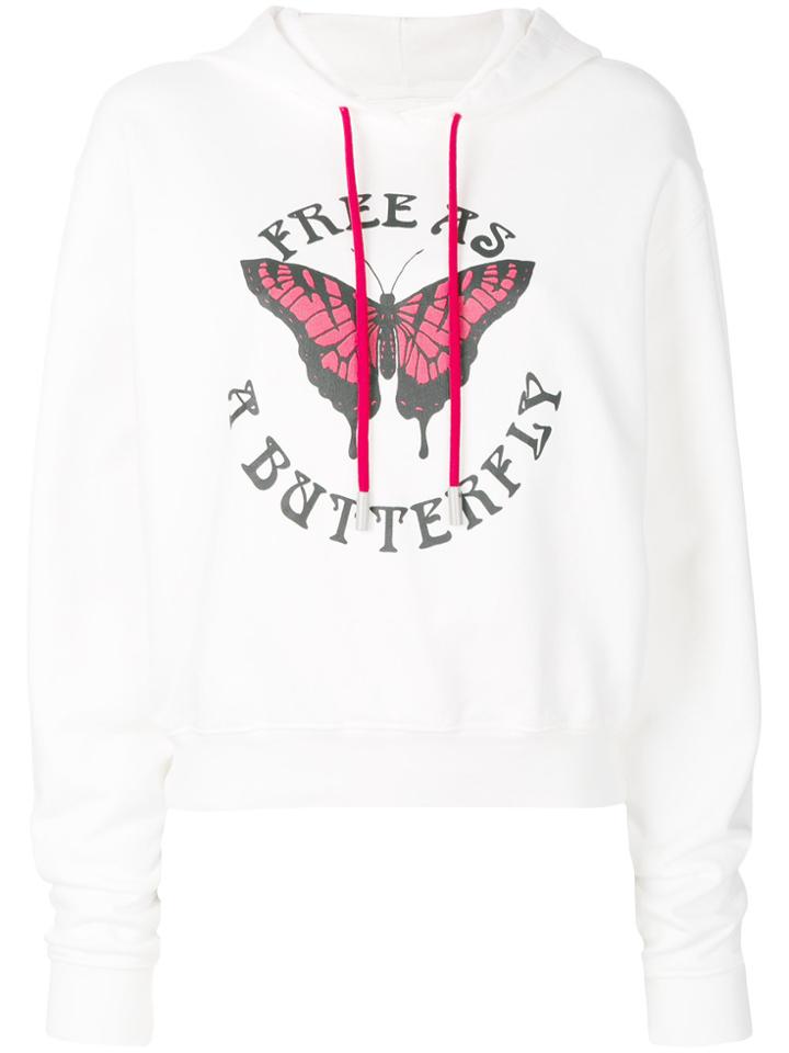 Off-white Butterfly Hoodie