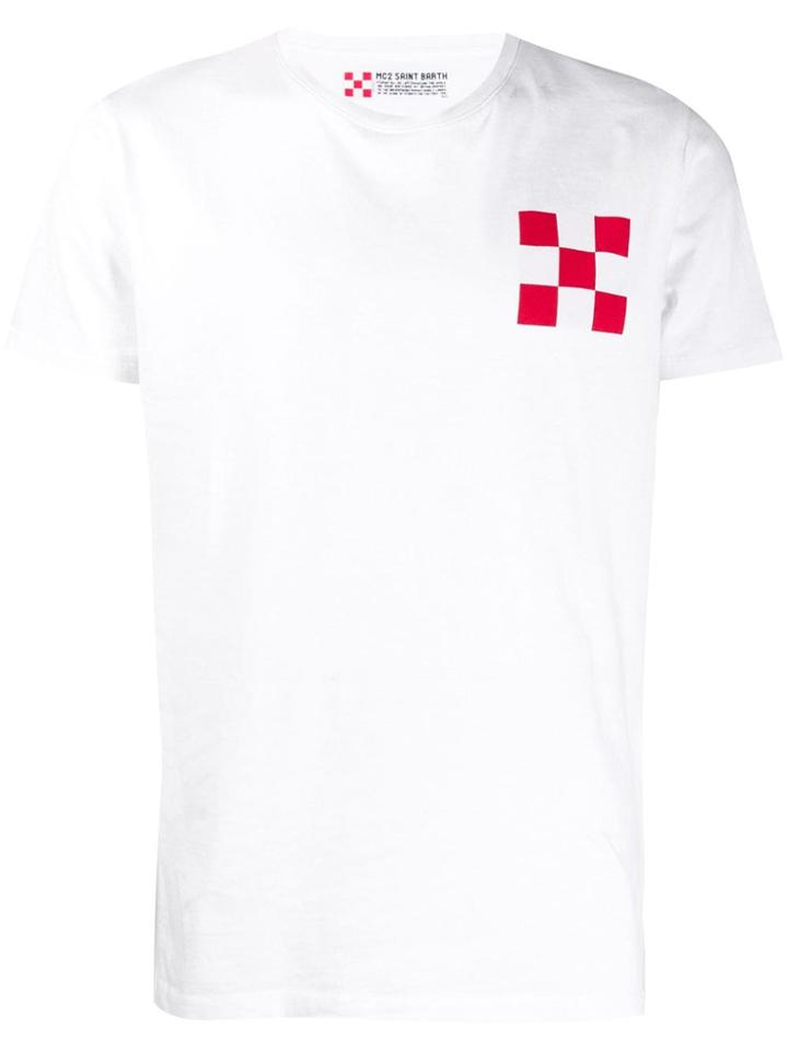 Mc2 Saint Barth Santa Monica T-shirt - White