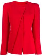 Giorgio Armani Classic Fitted Jacket - Red