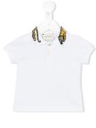 Gucci Kids Patch Collar Polo Shirt, Boy's, Size: 18-24 Mth, White