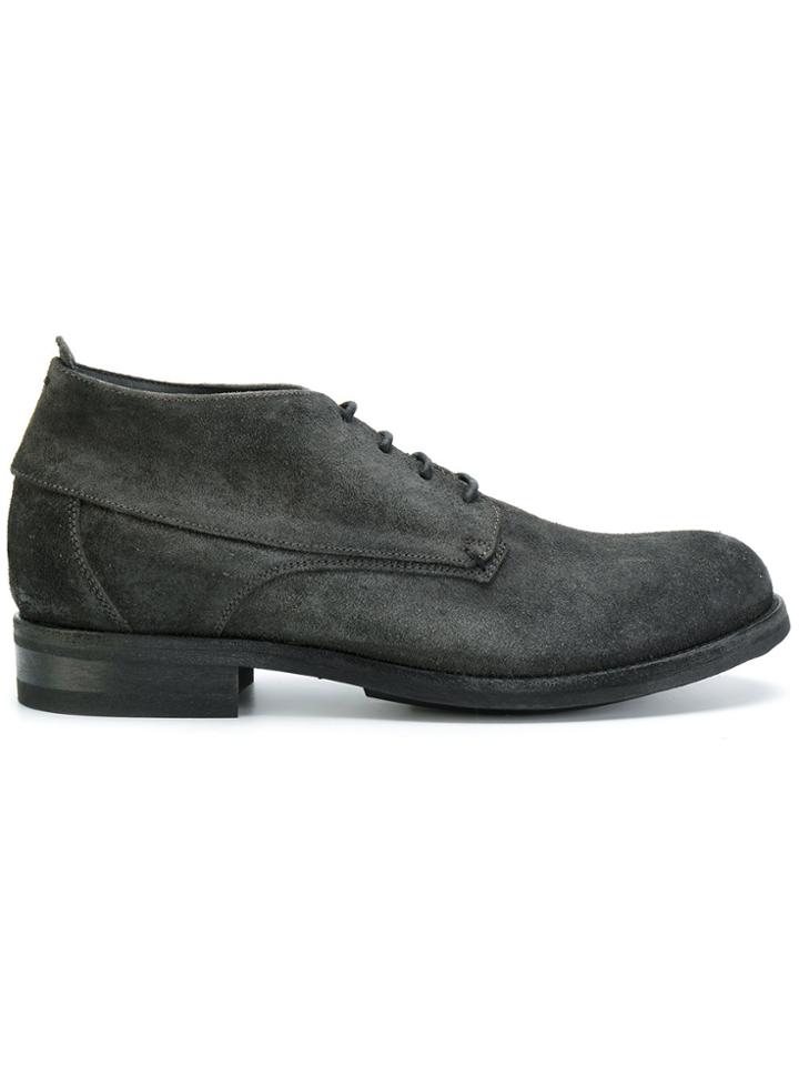 Pantanetti Mustang Fumo Derby Shoes - Grey