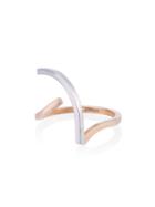 Kova Rose And White Gold R.02.11 Ring - Metallic