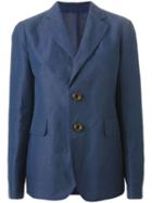 Dsquared2 Classic Blazer, Women's, Size: 46, Blue, Cotton/linen/flax
