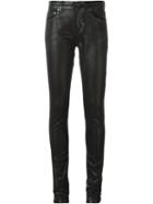 Saint Laurent High-shine Skinny Jeans, Women's, Size: 30, Black, Cotton/spandex/elastane