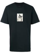 Oamc - Owl T-shirt - Men - Cotton/spandex/elastane - M, Black, Cotton/spandex/elastane