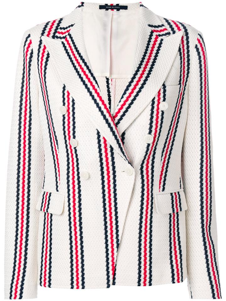 Tagliatore J-alycia Double-breasted Jacket - Nude & Neutrals