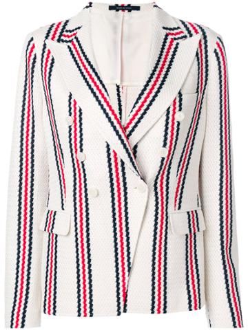 Tagliatore J-alycia Double-breasted Jacket - Nude & Neutrals