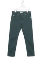Stone Island Kids Straight Leg Jeans, Boy's, Size: 12 Yrs, Green