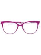Mykita - Gazelle First Glasses - Kids - Rubber/stainless Steel - One Size, Pink/purple