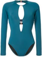 Ginger & Smart Long Sleeved Swimsuit - Blue