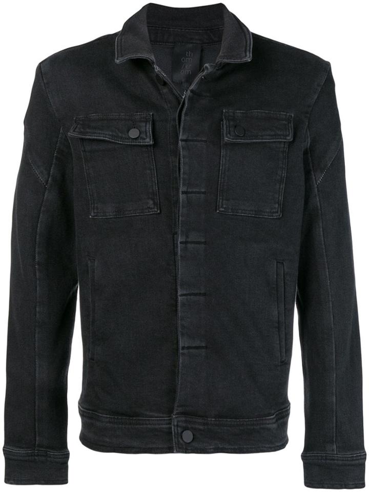 Thom Krom Slim-fit Denim Jacket - Black