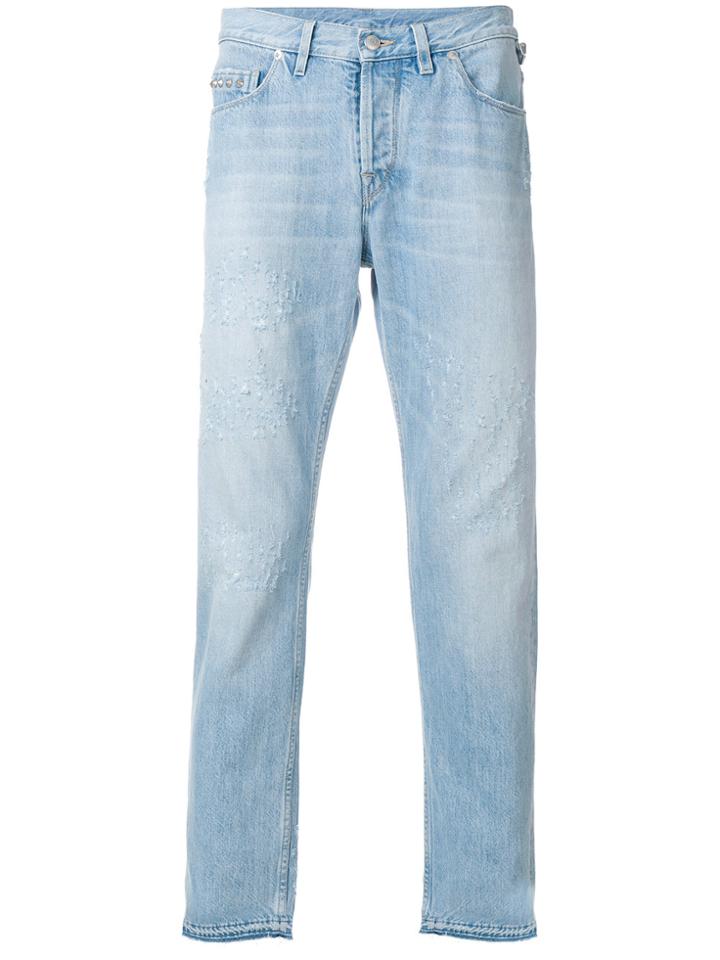 Zadig & Voltaire Loose Distressed Jeans - Blue