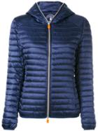 Save The Duck - Zipped Padded Jacket - Women - Nylon/polyester - 2, Blue, Nylon/polyester