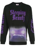 Gcds Sleeping Beauty Print Sweatshirt - Black