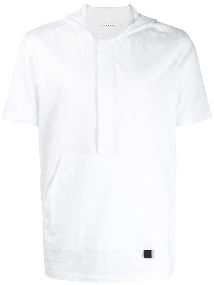 Low Brand Hooded T-shirt - White