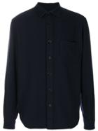 Mp Massimo Piombo Logo Patch Shirt - Blue