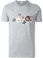 Paul Smith Jeans Badge Print T-shirt, Men's, Size: Xl, Grey, Organic Cotton