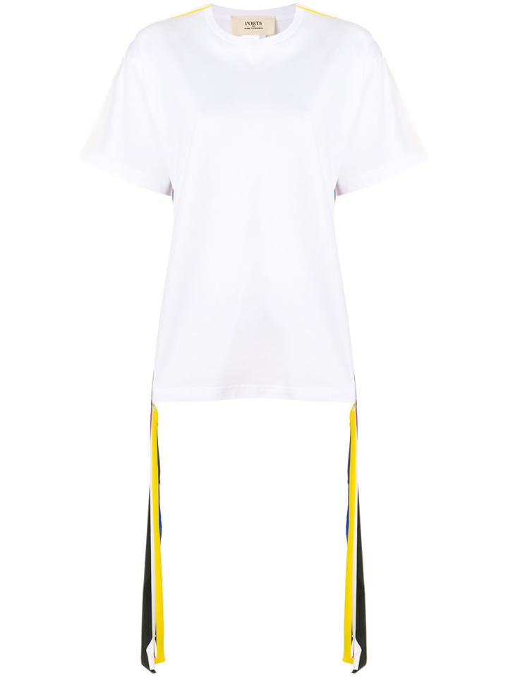 Ports 1961 Side Panel T-shirt - White