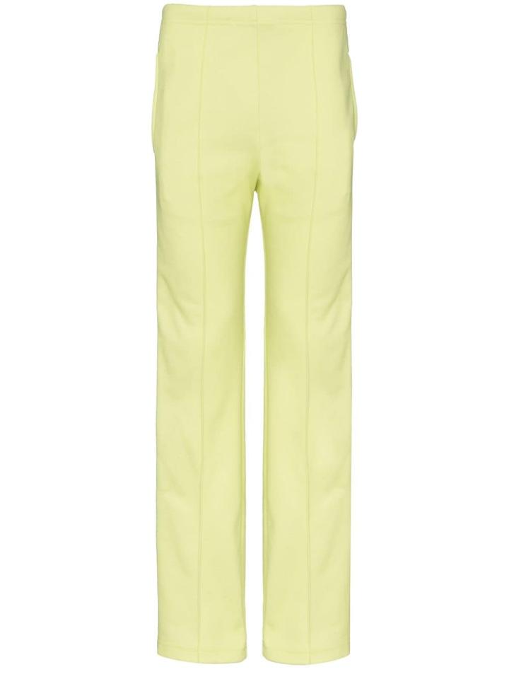 Maison Margiela Contrasting Stripe Sweatpants - Yellow