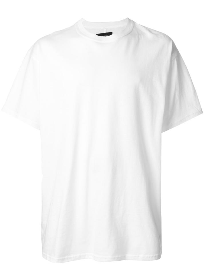 Represent Back Print Oversize T-shirt - White