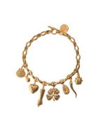 Rebecca De Ravenel Charm Choker - Gold