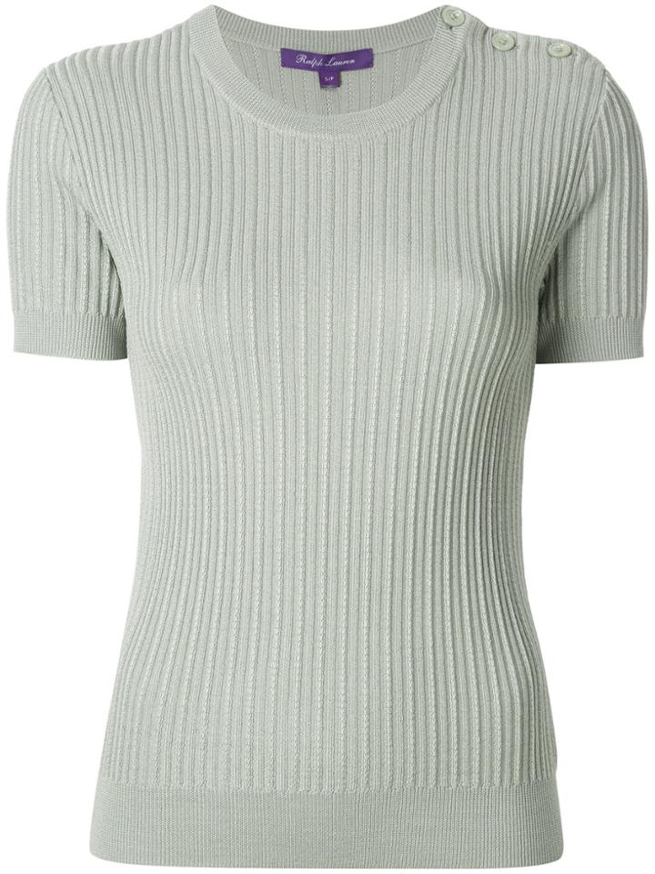 Ralph Lauren Shortsleeved Knitted T-shirt - Green