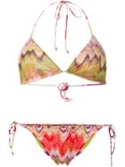 Missoni Printed Bikini, Women's, Size: 40, Rayon/spandex/elastane/nylon