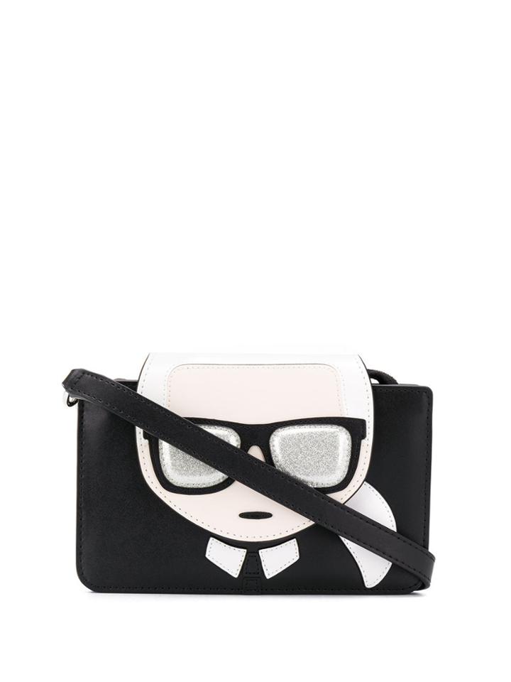 Karl Lagerfeld Karl Small Clutch - Black