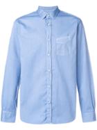 Officine Generale Pocket Button Shirt - Blue